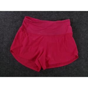 Lululemon Shorts Women 2 Pink Speed Up Long High Rise Athletic Sporty Modern